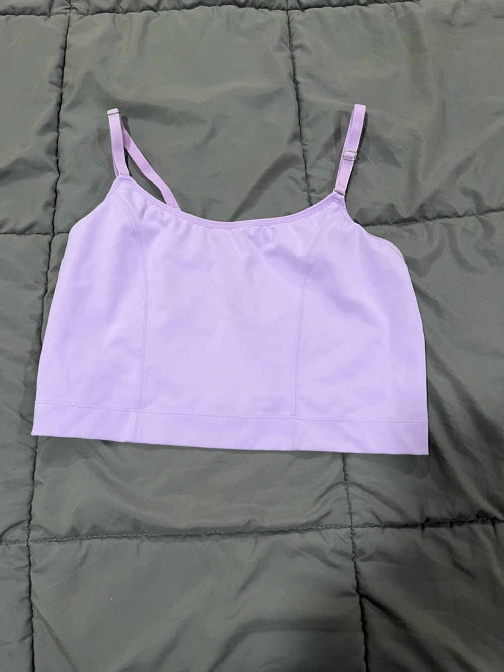 Davin & Adley Amelia Pumping & Nursing Crop Cami - Lavender